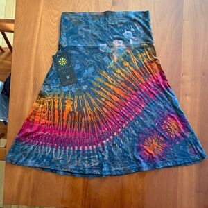 Mali Sun Tie Dye Skirt, No Size